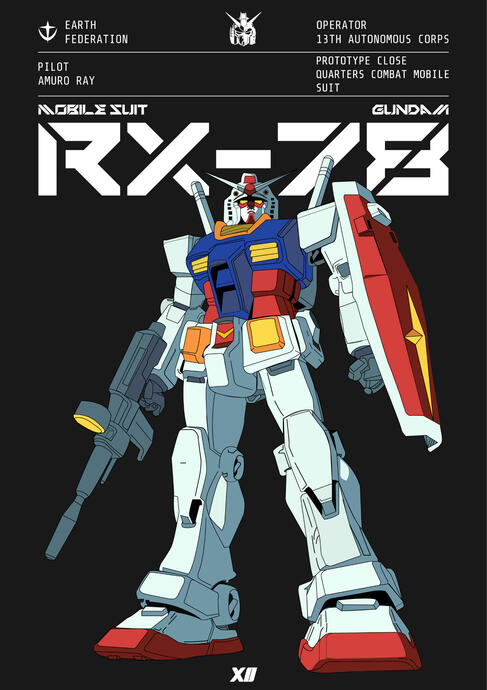 RX-78-2 Gundam Poster