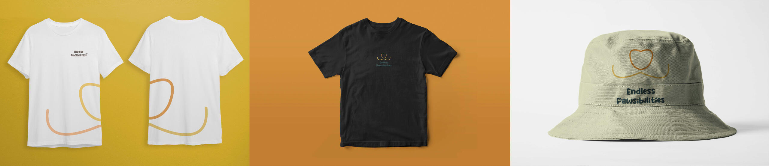 Endless Pawsibities merch design