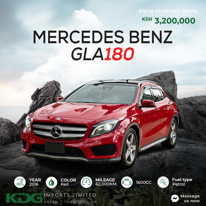 Mercedes GLA 180 Promo cover post